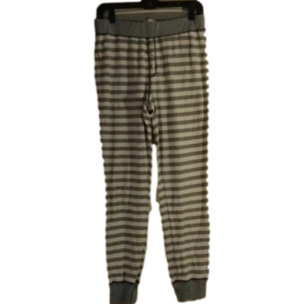 Madewell size Medium striped stretchy comfy pants. Great for relaxing.